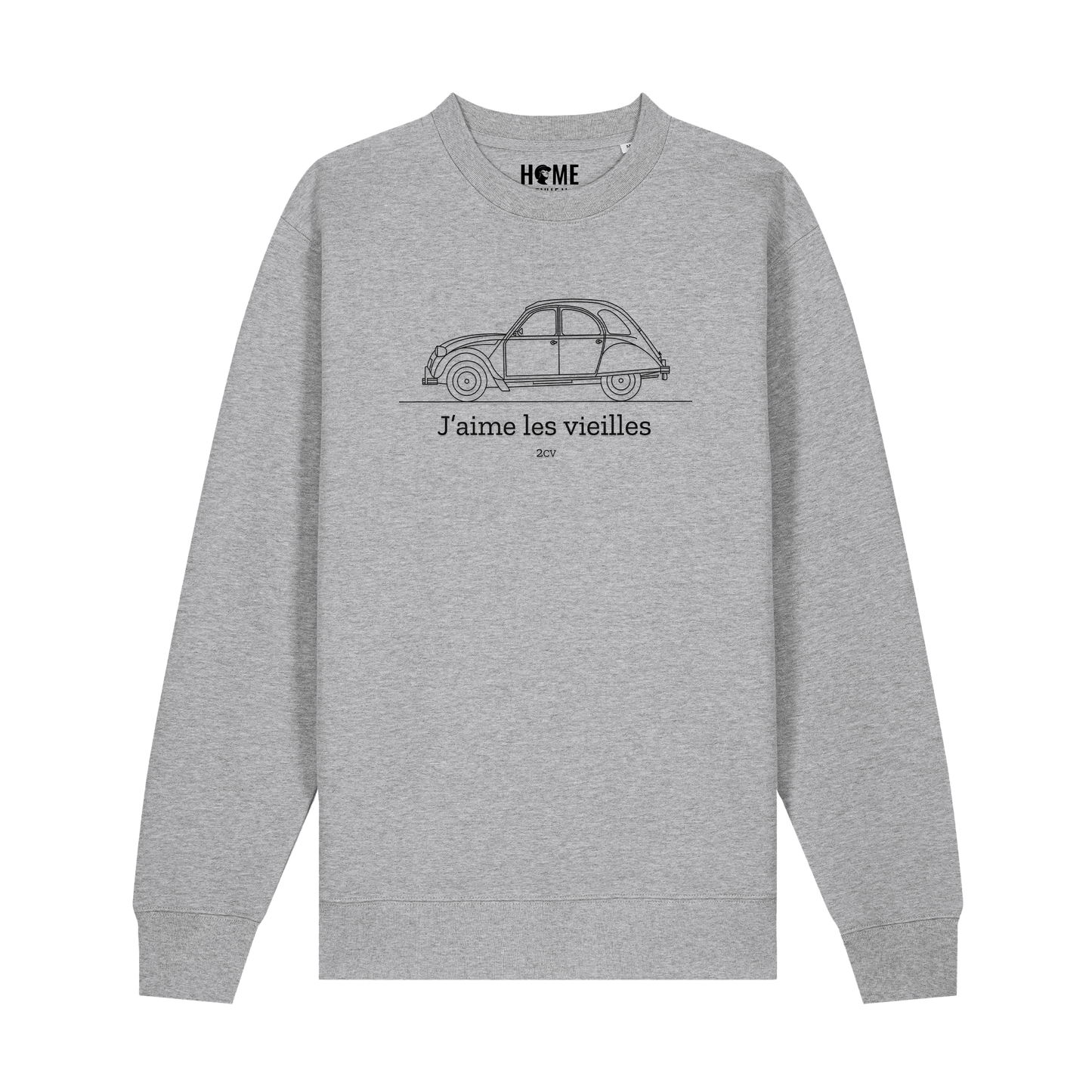 SWEAT "J'aime les vieilles" 2CV