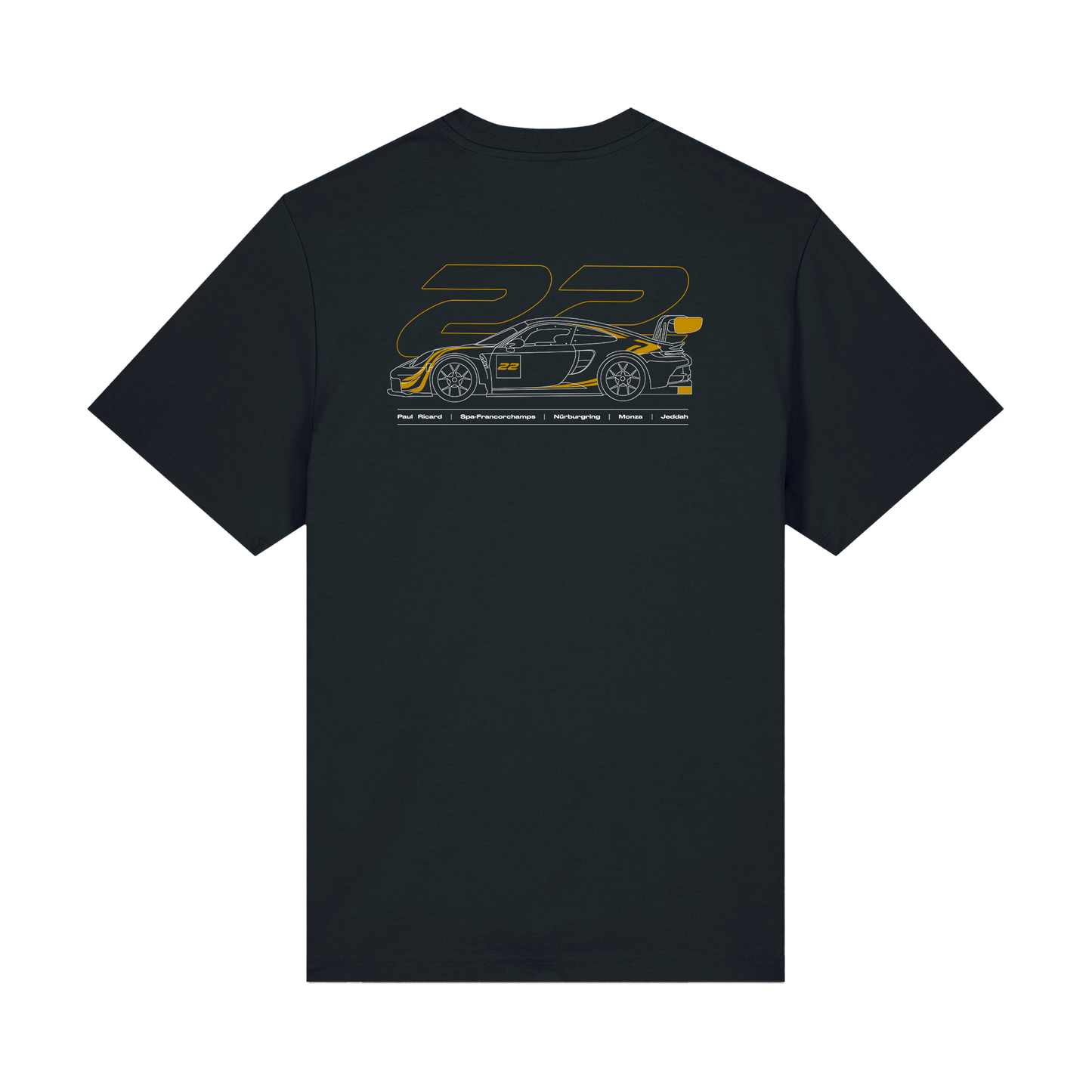 Tee-shirt BOCCO x HOME black & gold