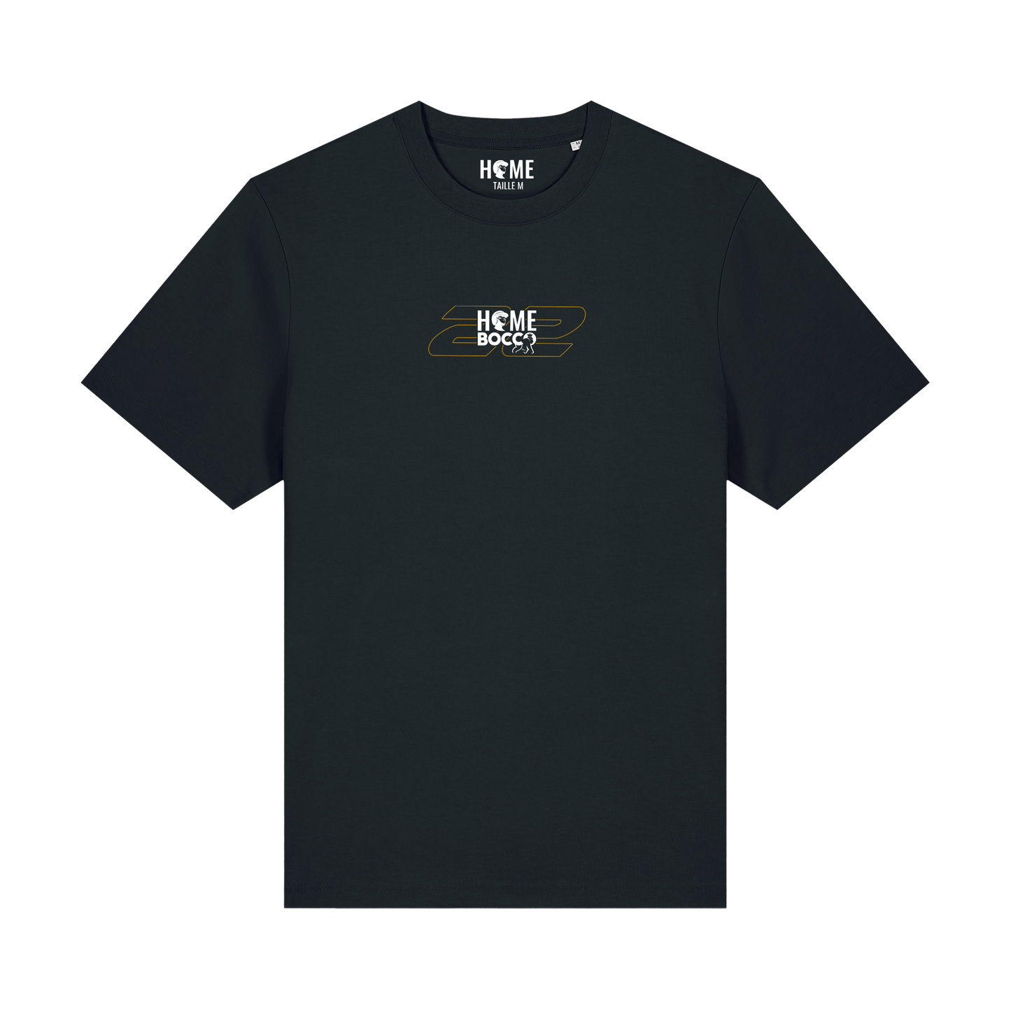 Tee-shirt BOCCO x HOME black & gold
