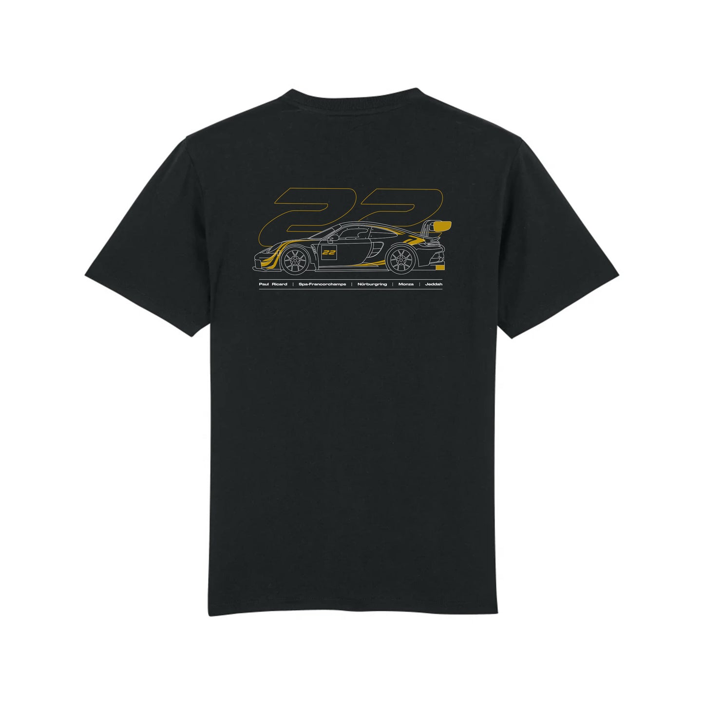 Tee-shirt BOCCO x HOME black & gold